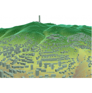 Digitálny model terénu a povrchu 